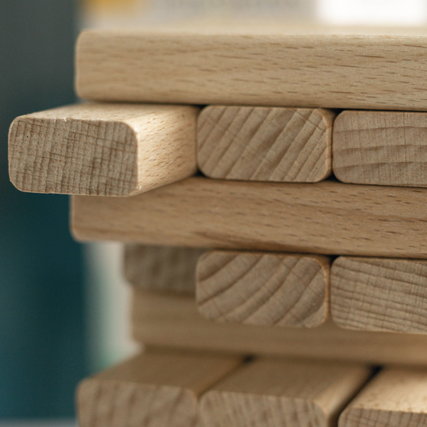Вежа-балансир Дженга дерев'яна IG-jenga фото